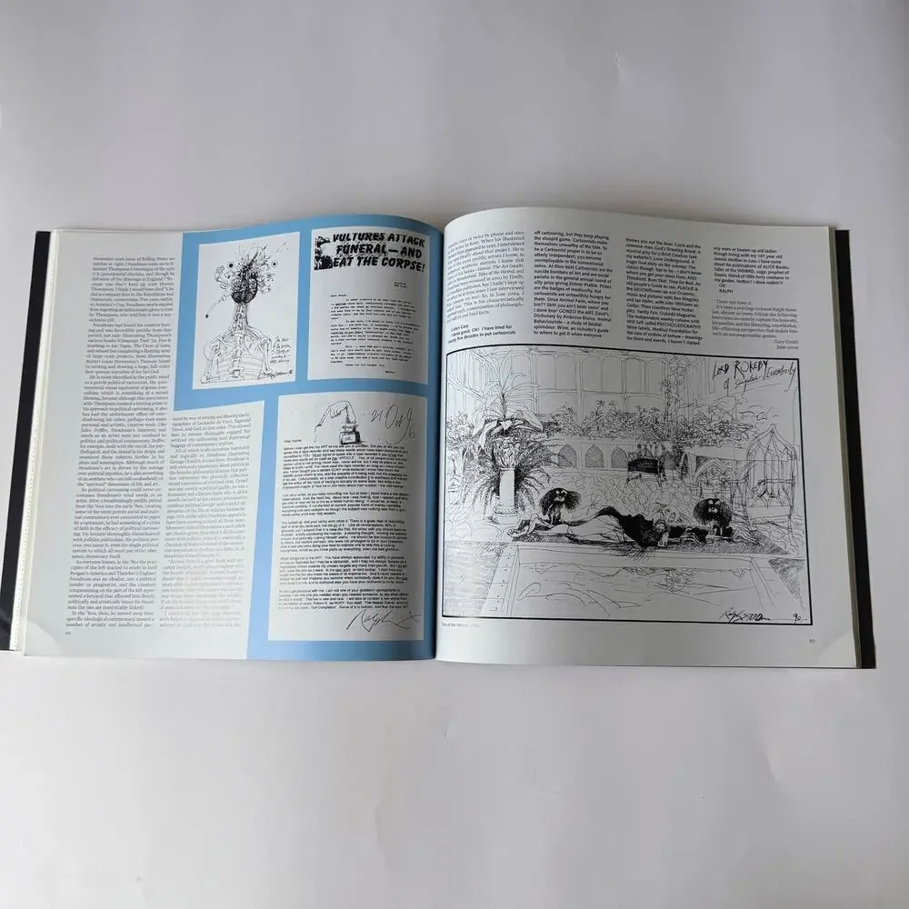Drawing the Line Comics Journal Library Vol 4 Gary Groth Ralph Steadman 2004